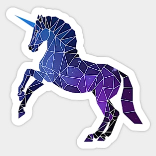 Galaxy Unicorn Sticker